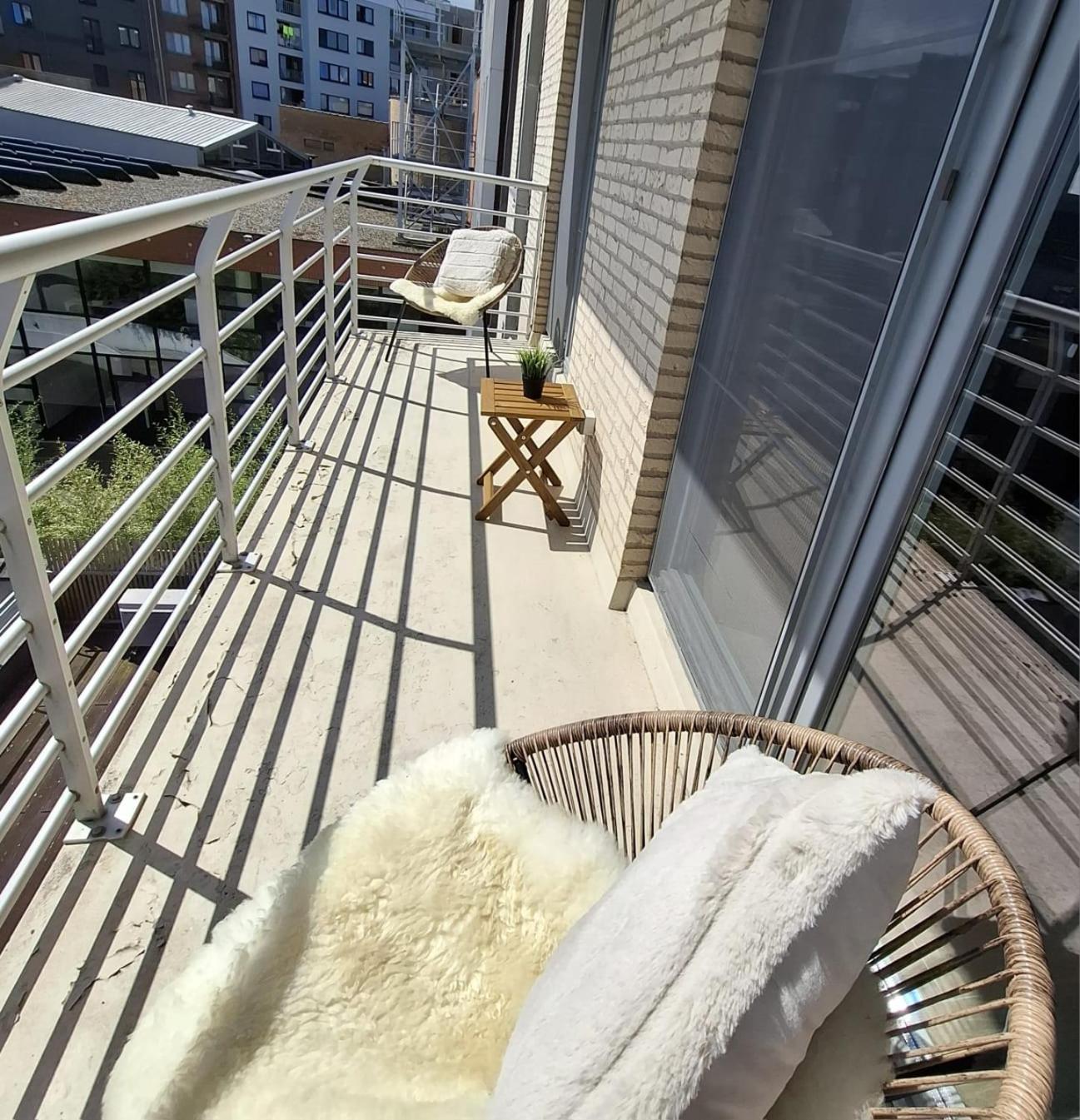 Luxueus, Ruim Appartement Op 350M Van Het Strand Oostende Exterior foto