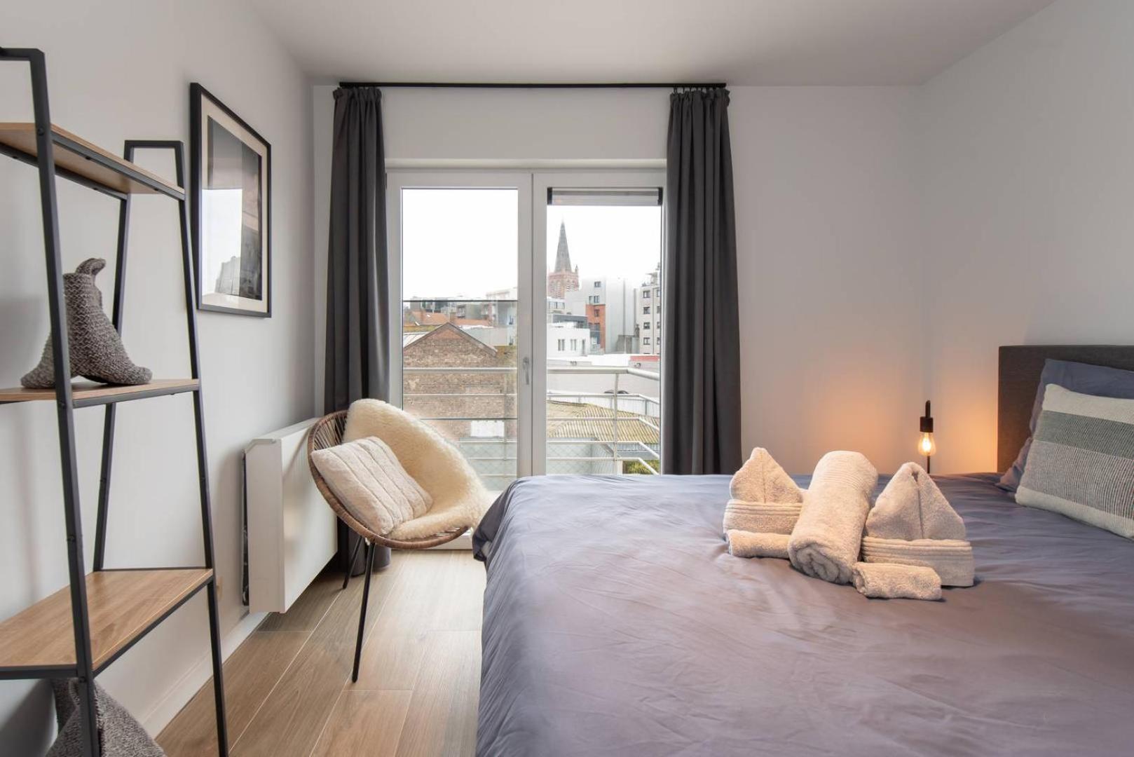 Luxueus, Ruim Appartement Op 350M Van Het Strand Oostende Exterior foto